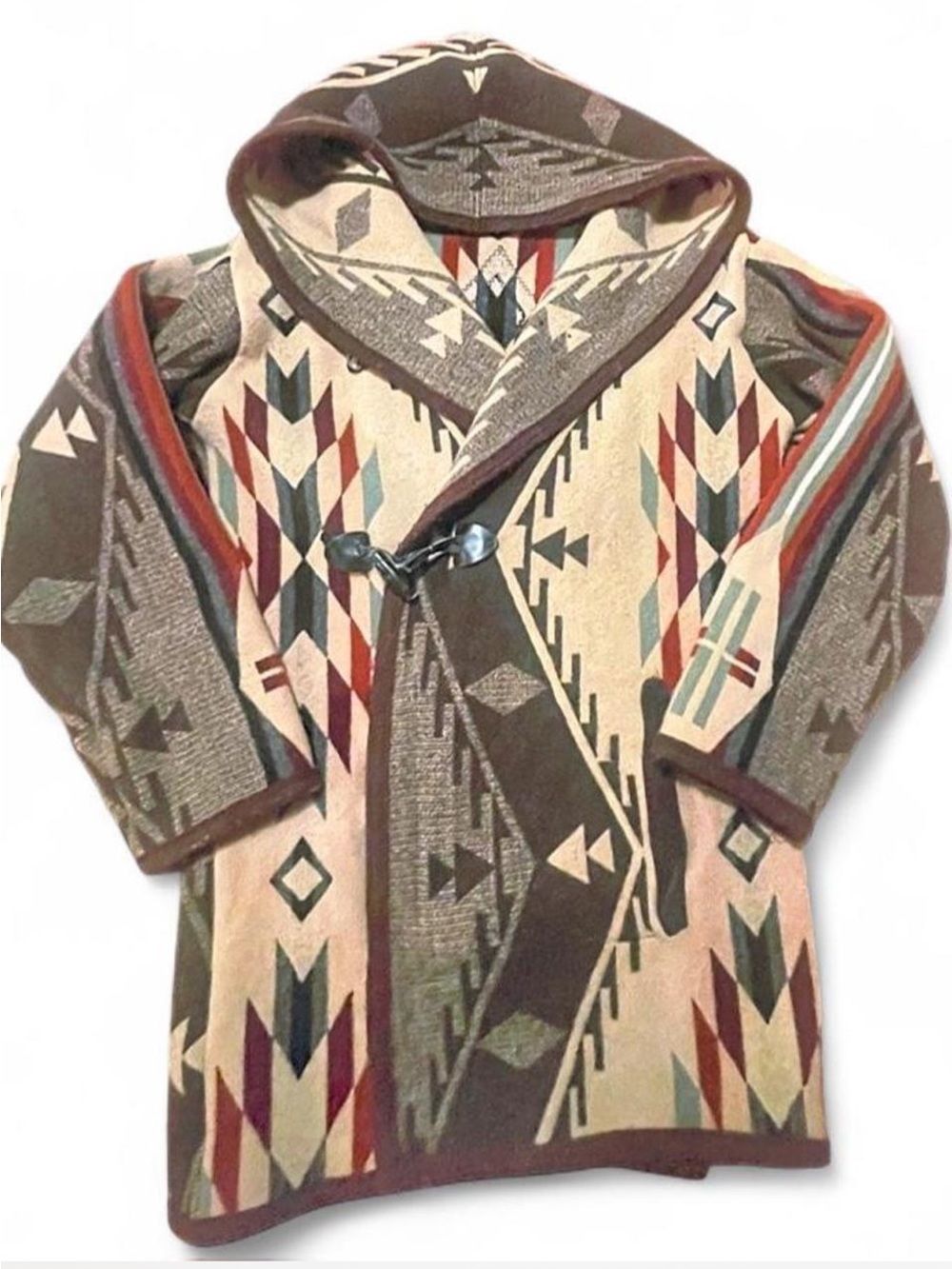 Vintage Pendleton "Spirit of the Peoples" 100th Anniversary Wool Coat Size: S - Picture 8 of 9